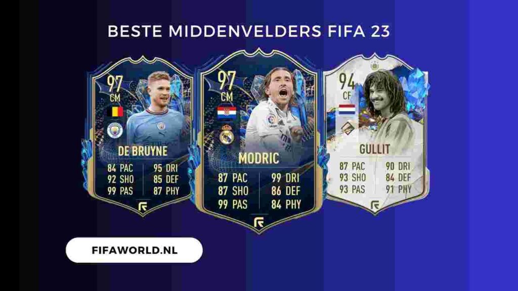 Beste FIFA 23 Middenvelders (FUT)