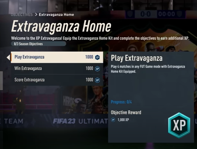 Extravaganza kit FIFA 23