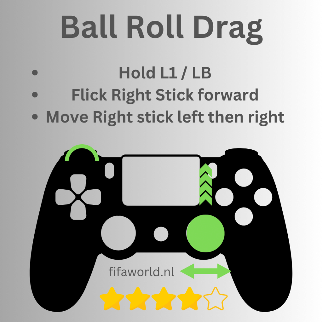 Ball Roll Drag EA FC 24