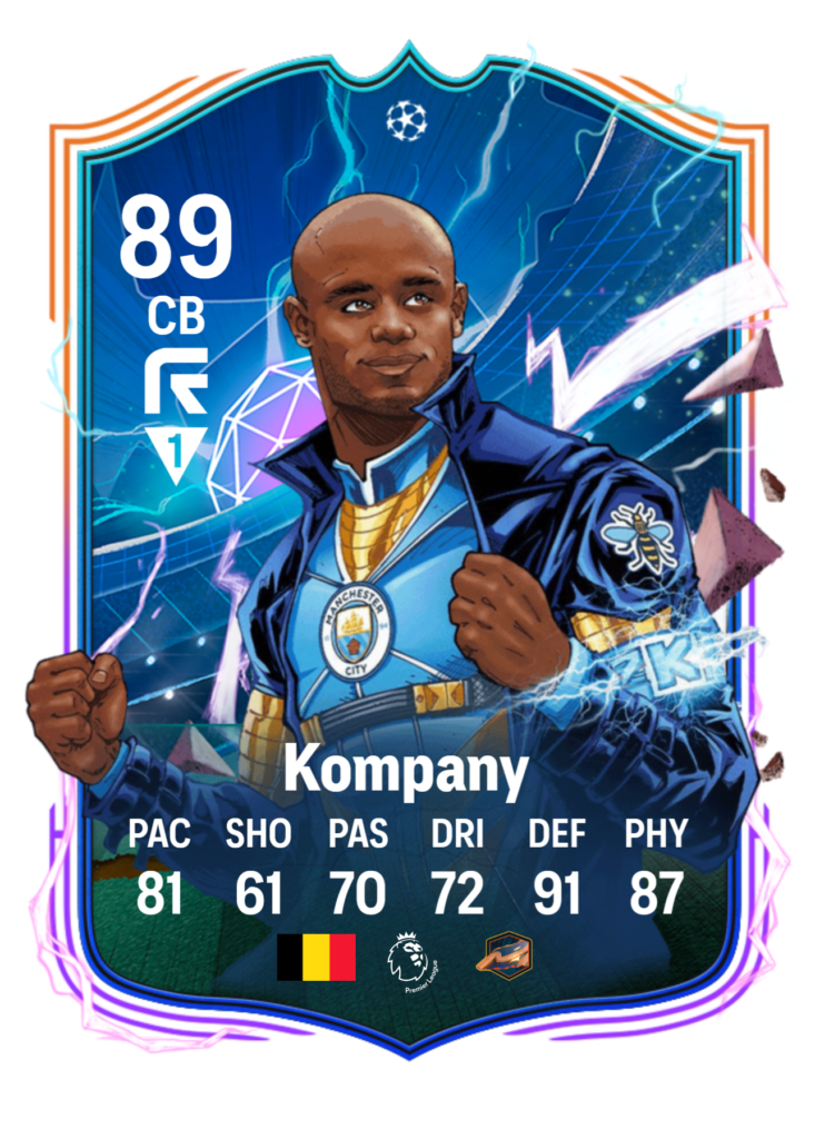 Vincent Kompany Beste Centrale Verdediger (CB) FC 24