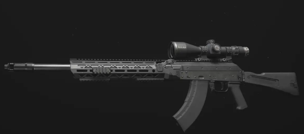 De XKR Stalker, nog één van de beste snipers in MW3.