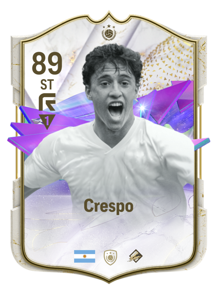 Crespo een FC 24 Icon van Future Stars